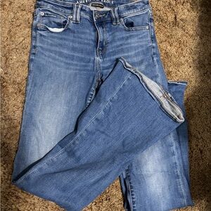 American Eagle Outfitters Women's Classic Blue Skinny Jeans